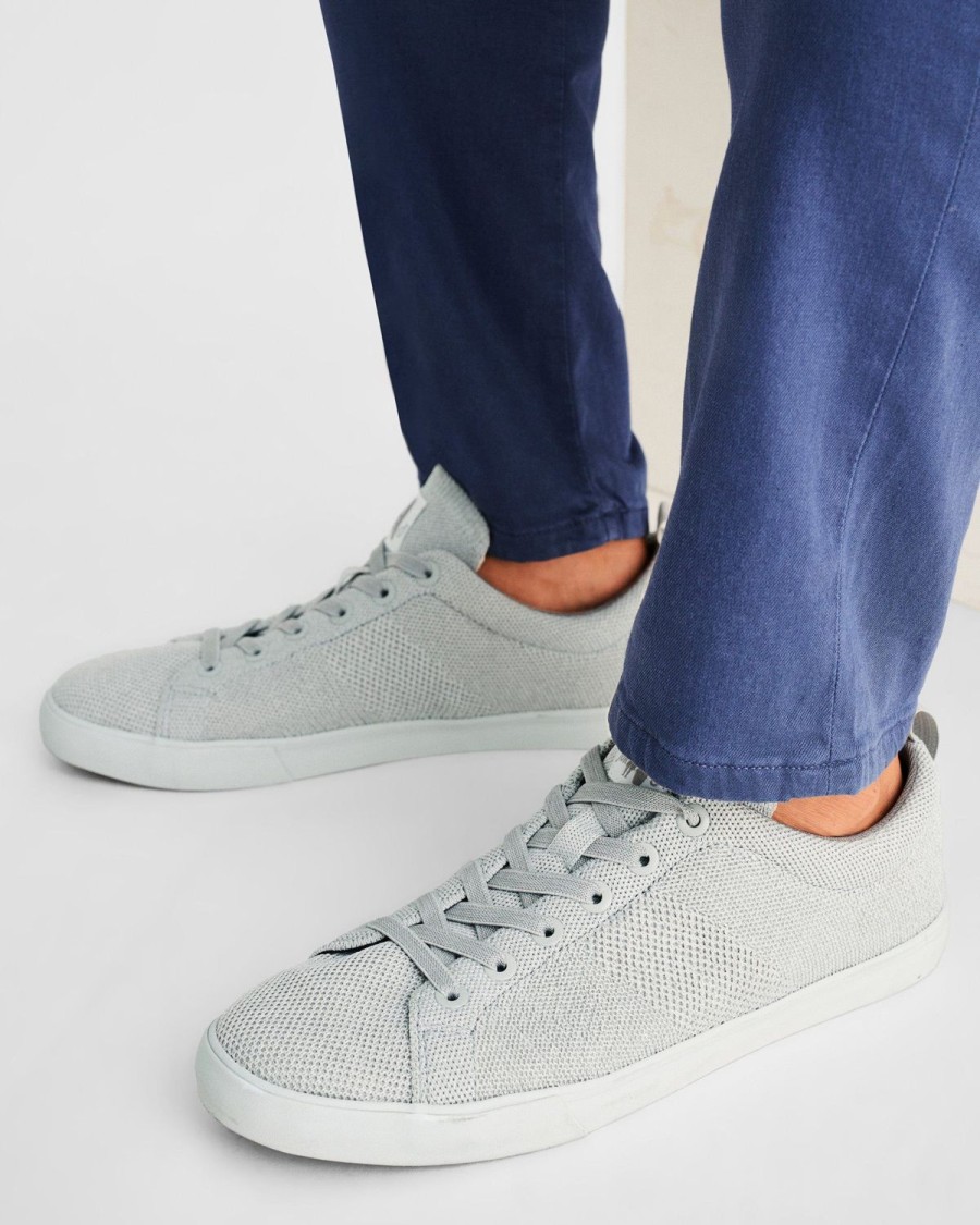 Men johnnie-O | Techknit Mesh Sneaker White