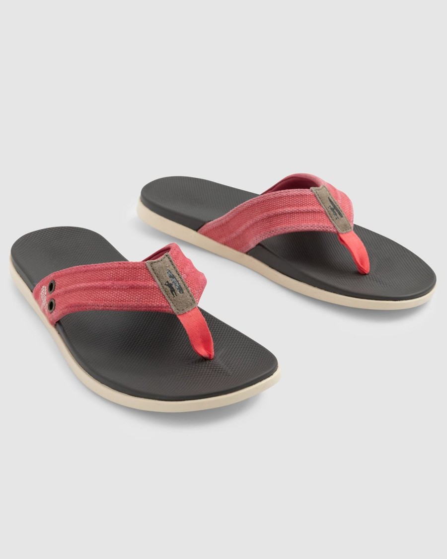 Men johnnie-O | Portside Sandal Malibu Red