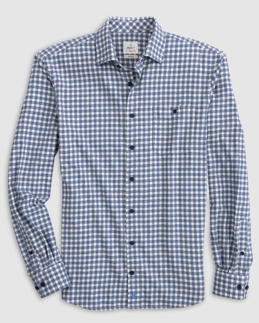 Men johnnie-O Button Up Shirts | Big & Tall Hyat Hangin' Out Button Up Shirt Maliblu