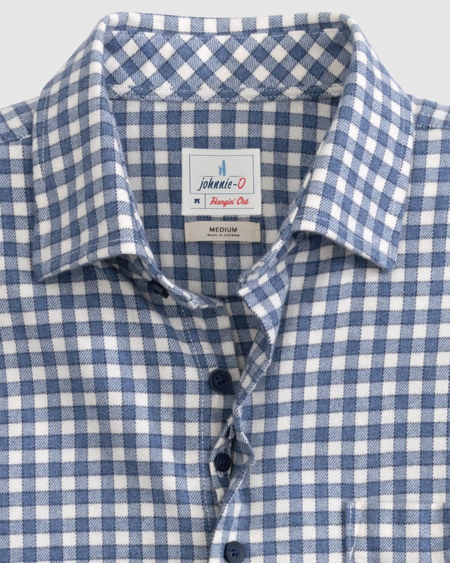 Men johnnie-O Button Up Shirts | Big & Tall Hyat Hangin' Out Button Up Shirt Maliblu