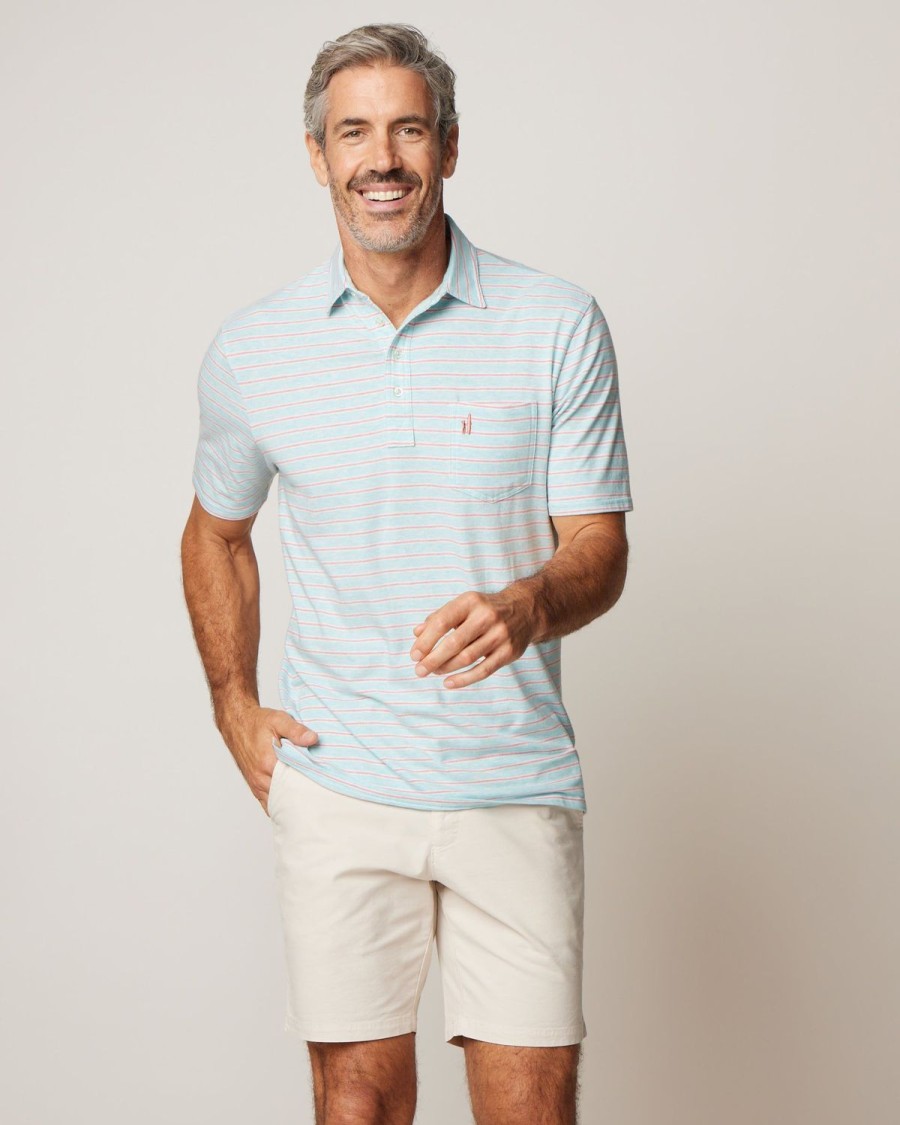 Men johnnie-O Polos | The Original Polo - Matthis Stripe Snorkel