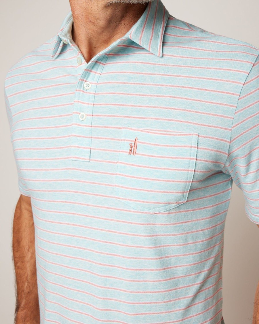 Men johnnie-O Polos | The Original Polo - Matthis Stripe Snorkel