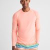 Men johnnie-O T-Shirts | Gavin Long Sleeve Sun Shirt Starfish