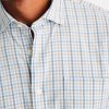 Men johnnie-O Button Up Shirts | Cary Performance Button Up Shirt Oceanside