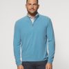 Men johnnie-O Quarter-Zips | Brady 2.0 Microfleece 1/4 Zip Pullover Pipeline