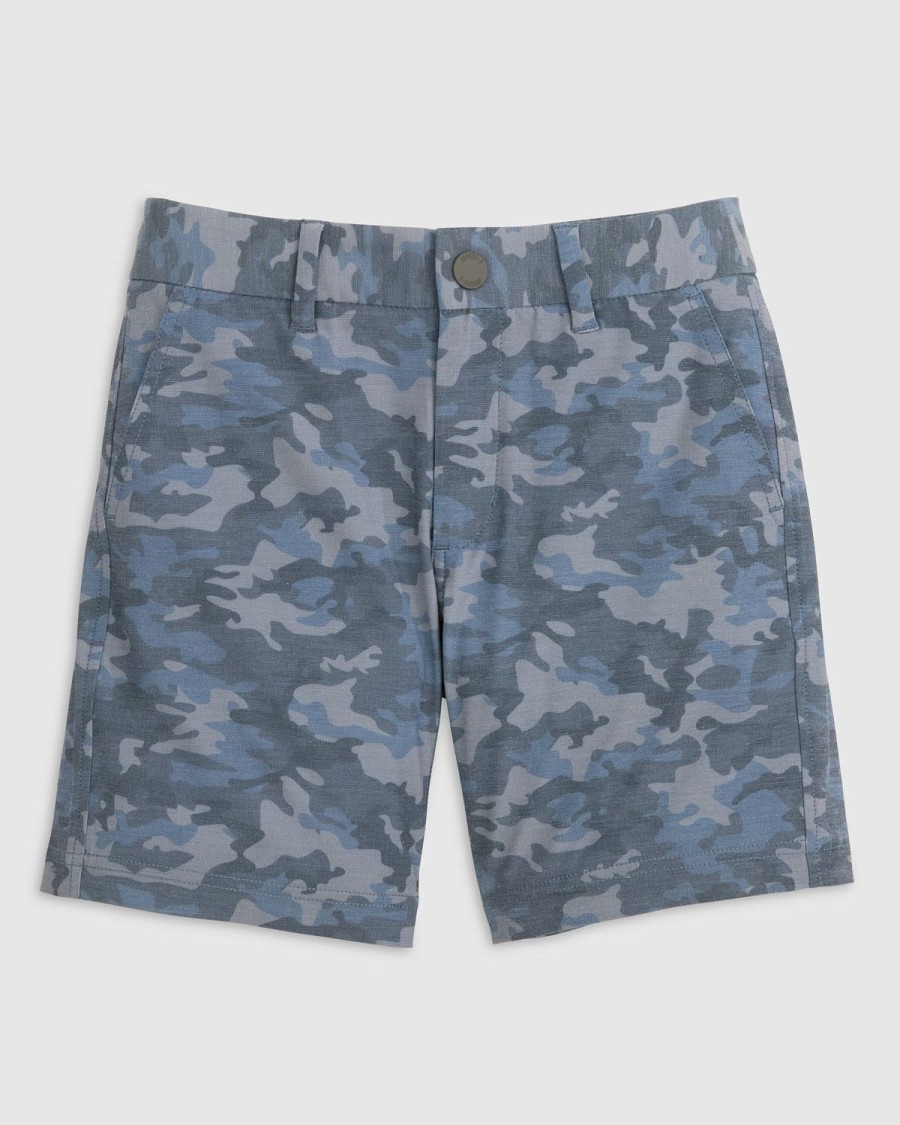 Kids johnnie-O Pants & Shorts | Claymore Jr. Performance Woven Shorts Wake