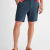 Men johnnie-O Shorts | Wilton Garment Dyed Shorts Wake