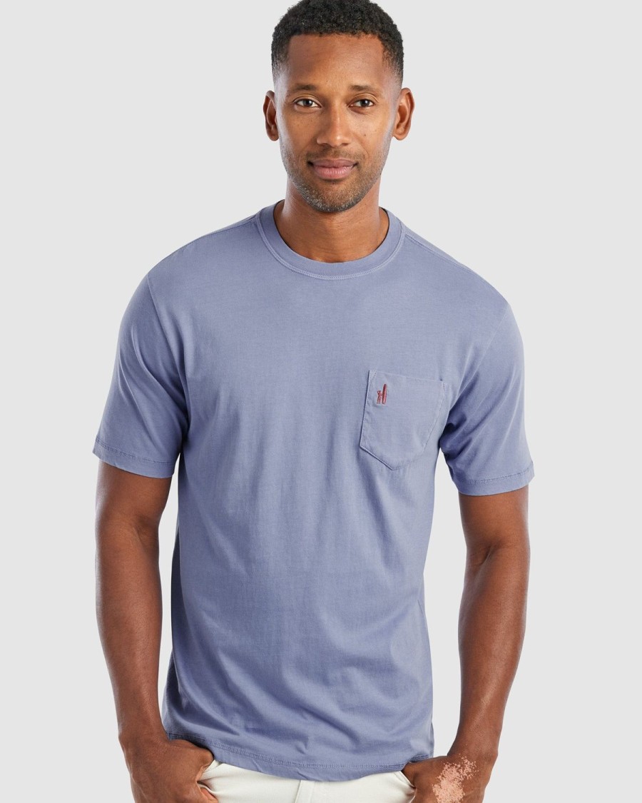 Men johnnie-O T-Shirts | Dale T-Shirt Periwinkle