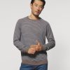 Men johnnie-O Sweaters | Virgil Crewneck Sweater Light Gray