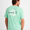 Men johnnie-O T-Shirts | Shamrock Graphic T-Shirt Spearmint