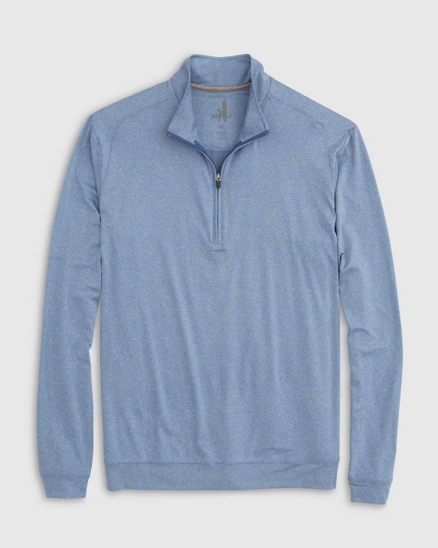 Men johnnie-O Quarter-Zips | Flex Performance 1/4 Zip Pullover Laguna Blue