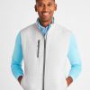 Men johnnie-O Vests | Crosswind Quilted Performance Vest White