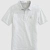 Kids johnnie-O Polos | The Original Jr. Polo - Dante Stripe Heather Gray