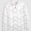 Men johnnie-O Quarter-Zips | Galloway Performance Camo 1/4 Zip Pullover White