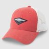 Men johnnie-O Hats | Surf Diamond Trucker Hat Malibu Red