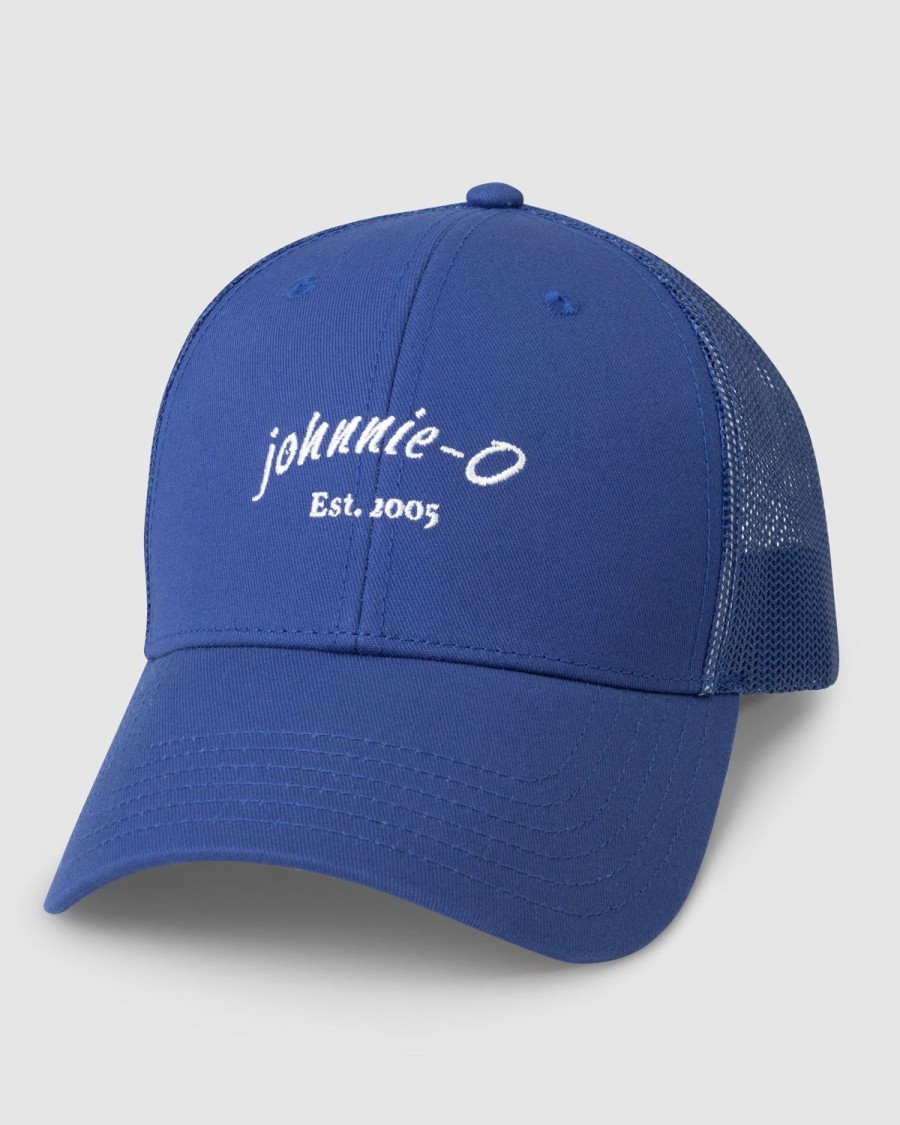 Men johnnie-O Hats | Arc Signature Trucker Hat Royal