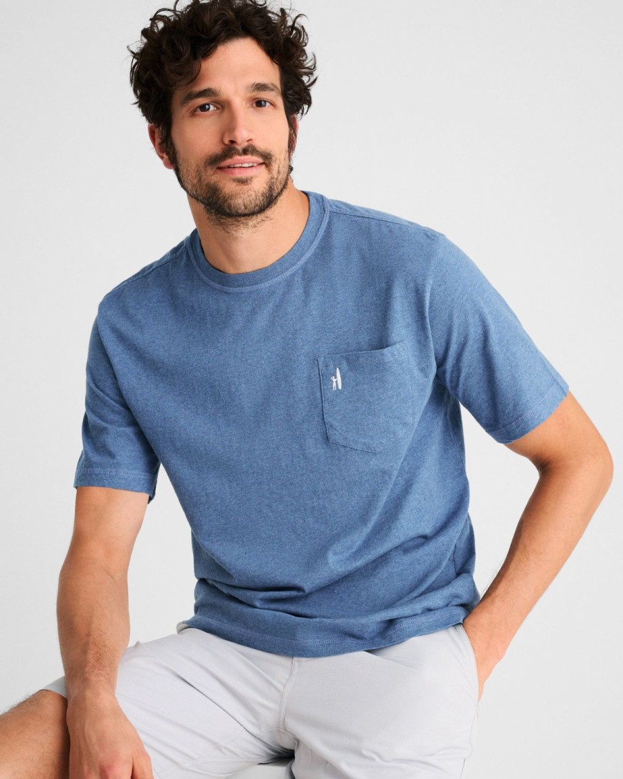 Men johnnie-O T-Shirts | Heathered Dale T-Shirt Oceanside