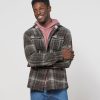 Men johnnie-O Button Up Shirts | Stalone Fleece Shacket Havana