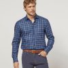 Men johnnie-O Button Up Shirts | Fayette Top Shelf Button Up Shirt Wake