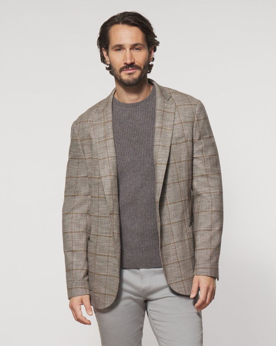 Men johnnie-O Sport Coats | Bradford Woven Sport Coat Tan