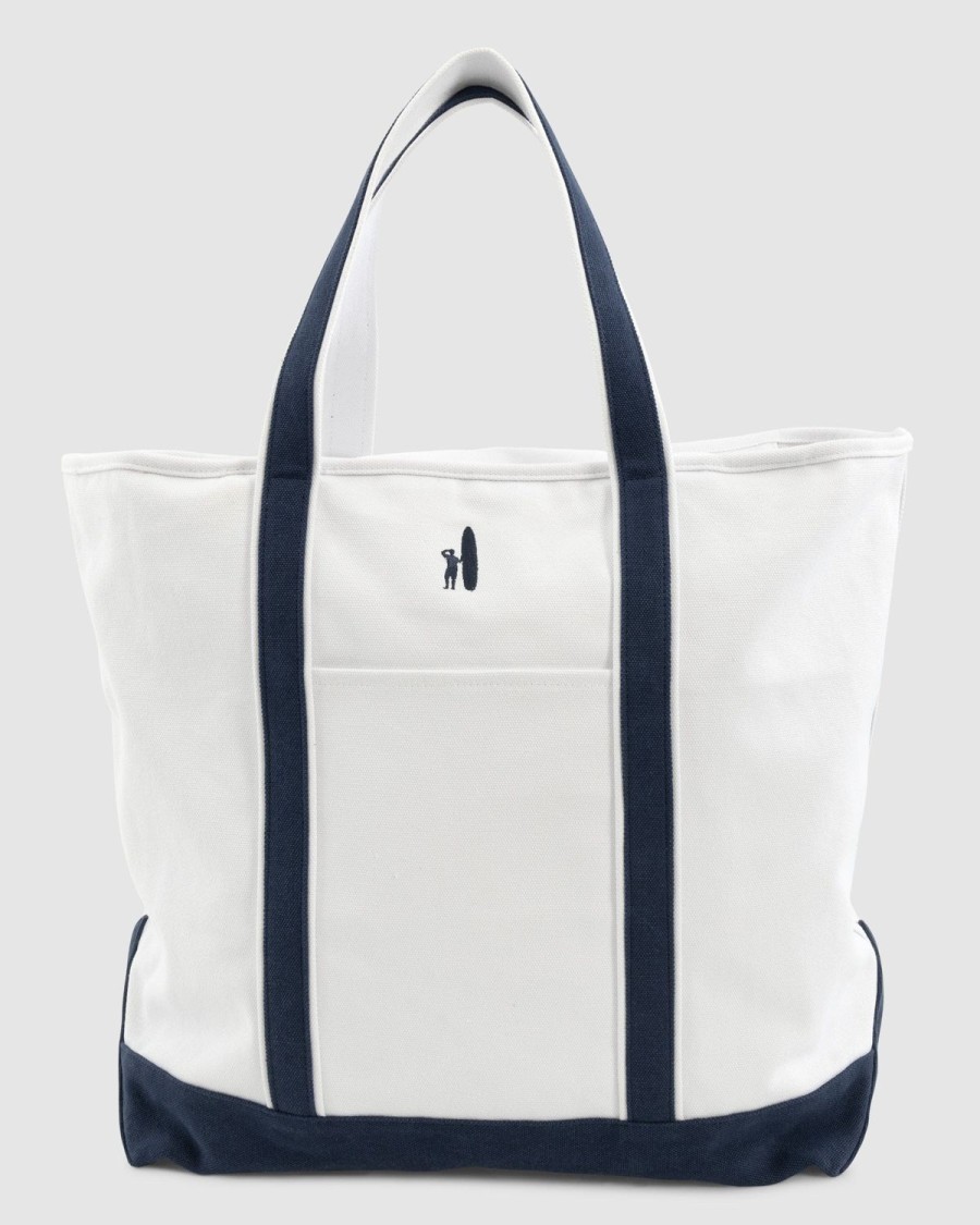 Men johnnie-O Other Gear | Canvas Tote Bag White