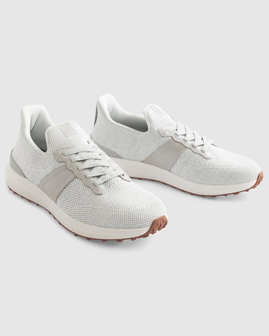 Men johnnie-O | Knit Range Runner White