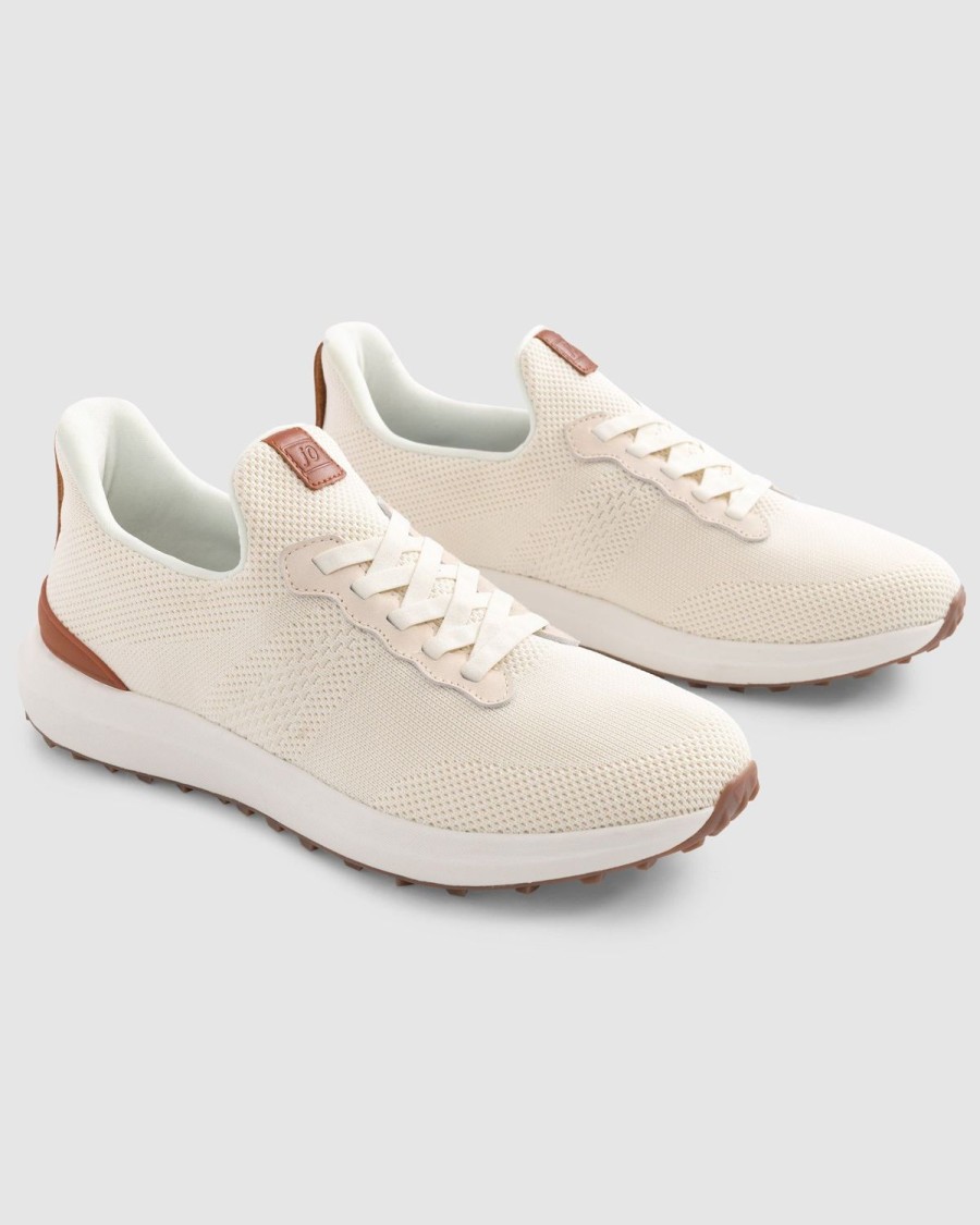 Men johnnie-O | Knit Range Runner 2.0 Ivory